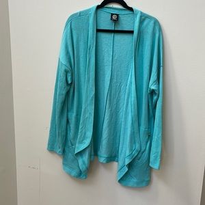 Turquoise cardigan